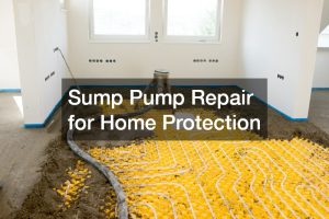 Sump Pump Repair for Home Protection
